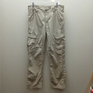 Carhartt Men's Force Relaxed Fit Ripstop Work Cargo Pants Beige Size 34x34